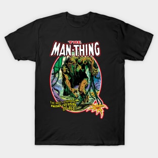 VINTAGE HORROR MAN-THING 1974 T-Shirt